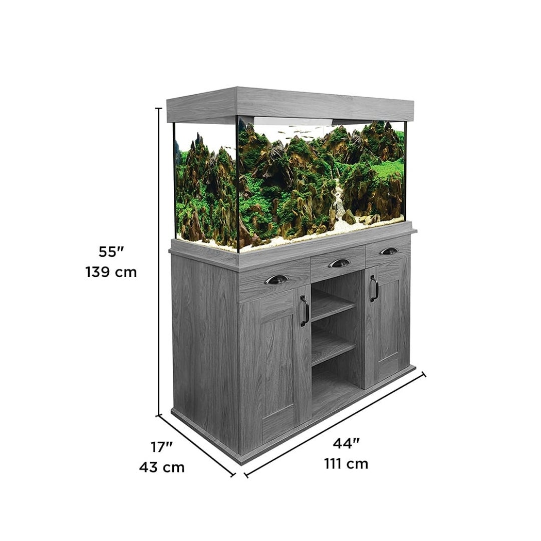 Fluval Shaker Aquarium Set, 66.5 US Gal / 252 L - Black Ash | MC
