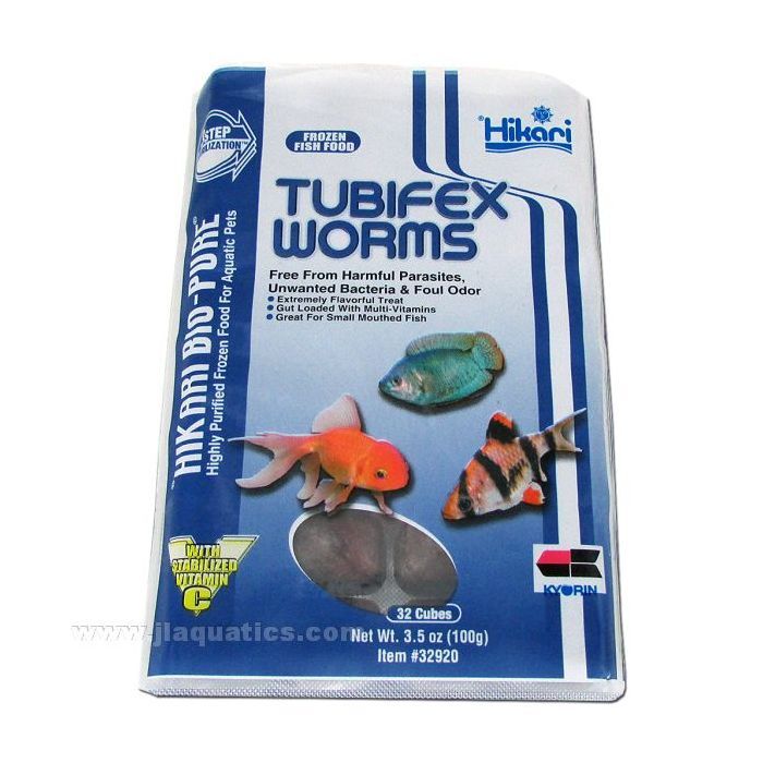 Tubifex fish food top